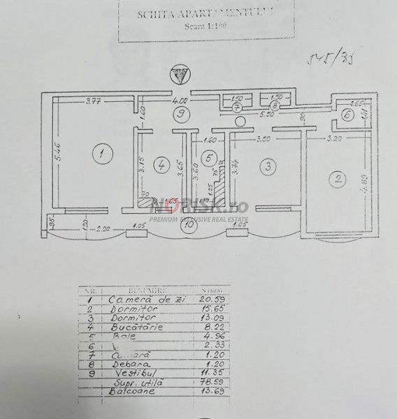 3 Camere I DECEBAL I OPORTUNITATE-În Renovare !