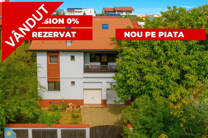 VILA 7 CAMERE 260 MP I - NORDUL CAPITALEI I Elegantă I LINIȘTE I 500 MP TEREN