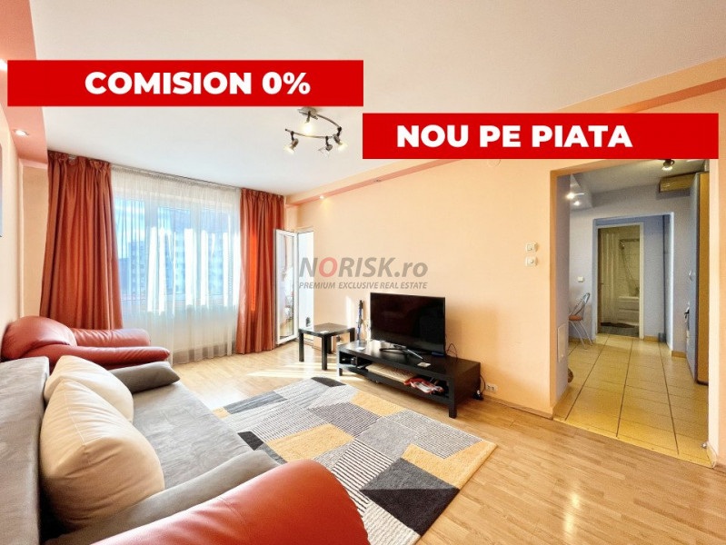 2 CAMERE DRISTOR I 1980 I ETAJ 6 I Panoramic I Metrou I LUMINOS