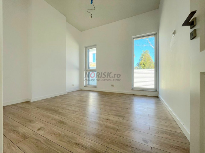 Pipera - Tunari | Vilă finisaje lux | Șemineu | 4 camere + Birou +Pod