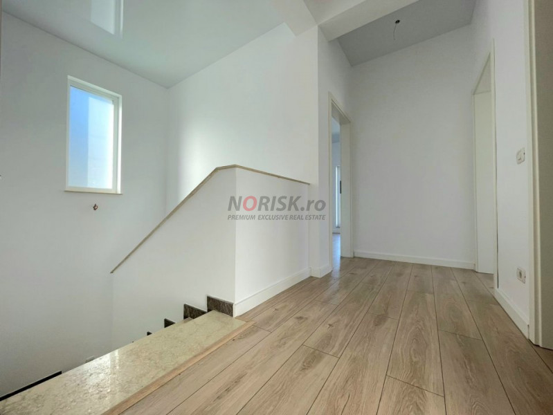 Pipera - Tunari | Vilă finisaje lux | Șemineu | 4 camere + Birou +Pod