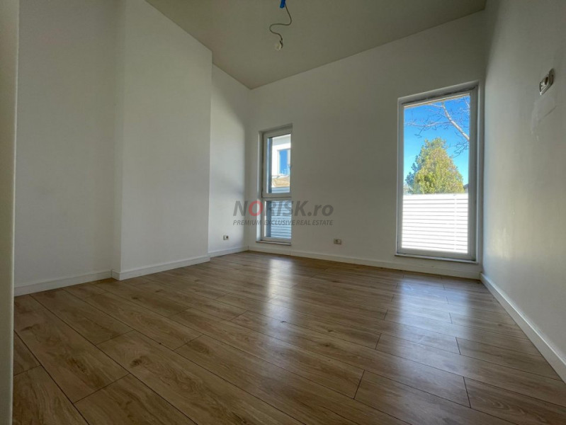 Pipera - Tunari | Vilă finisaje lux | Șemineu | 4 camere + Birou +Pod