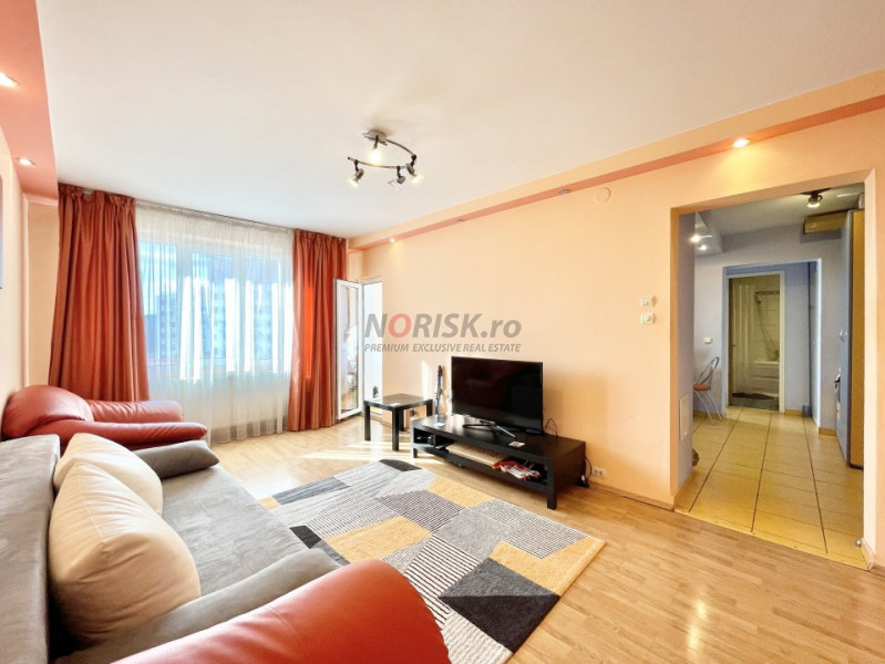 INCHIRIERE 2 CAMERE DRISTOR I METROU I ETAJ 6 I Panoramic I LUMINOS