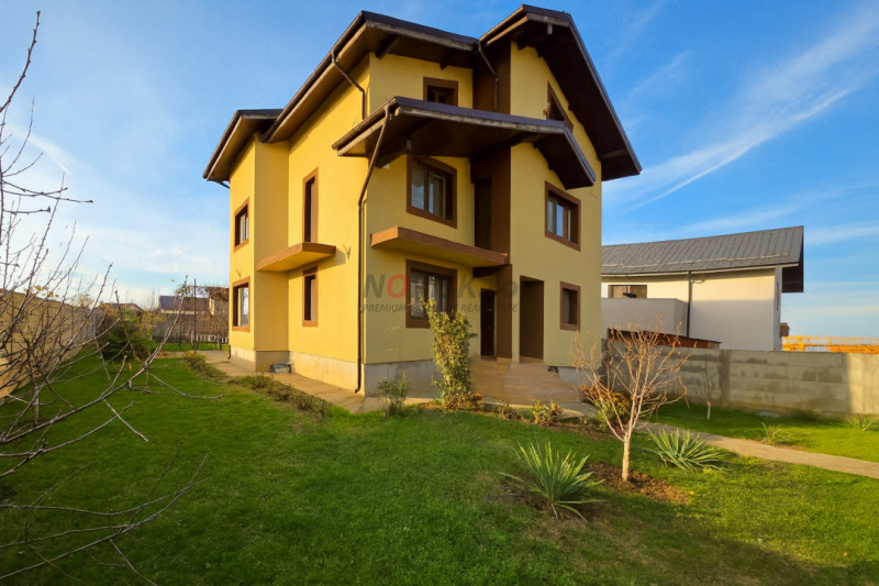 Vilă spațioasă în Ciorogârla, teren 656 mp, mansardă 80 mp