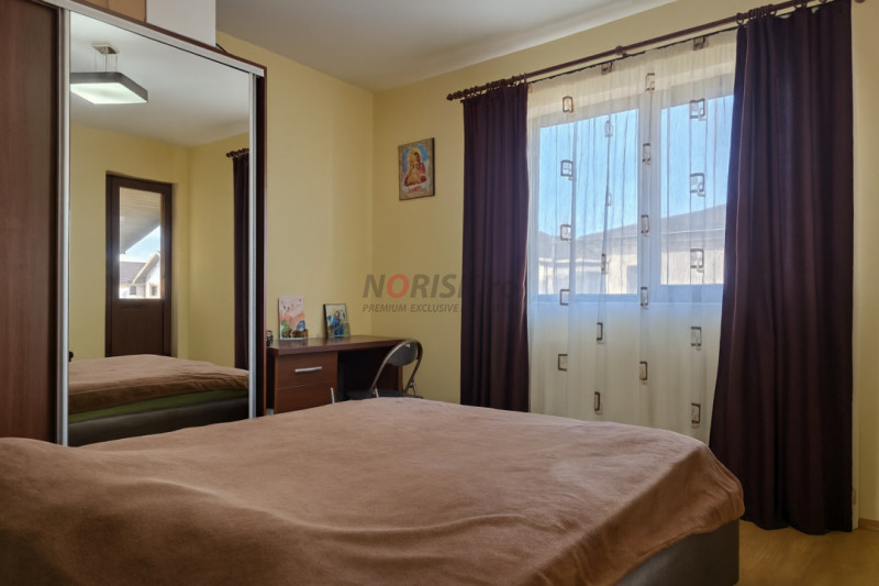 Vilă spațioasă în Ciorogârla, teren 656 mp, mansardă 80 mp