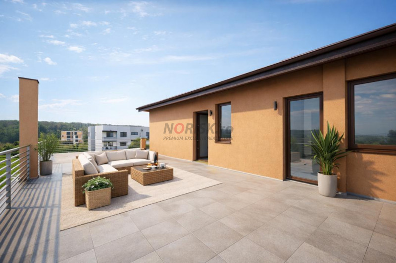 Top floor living – penthouse cu terase mari, Voluntari