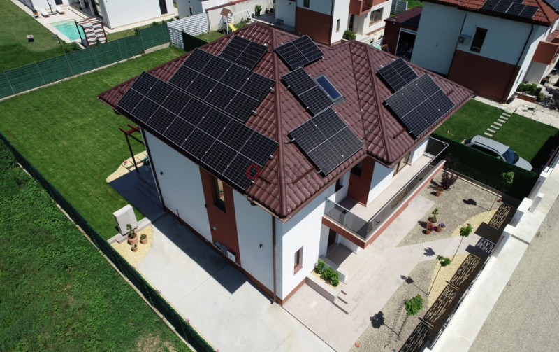 Reședință modernă - nZEB - tehnologie verde integrată