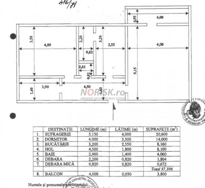 2 CAMERE Decomandat I TIMPURI NOI I 62MP I Etaj 1 - CENTRALA I Metrou