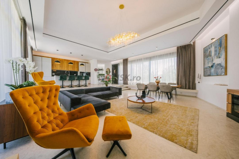 Comunitate exclusivistă - vilă modernă în mijlocul naturii