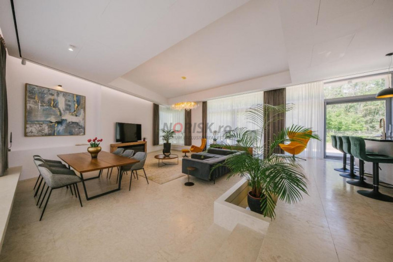 Comunitate exclusivistă - vilă modernă în mijlocul naturii