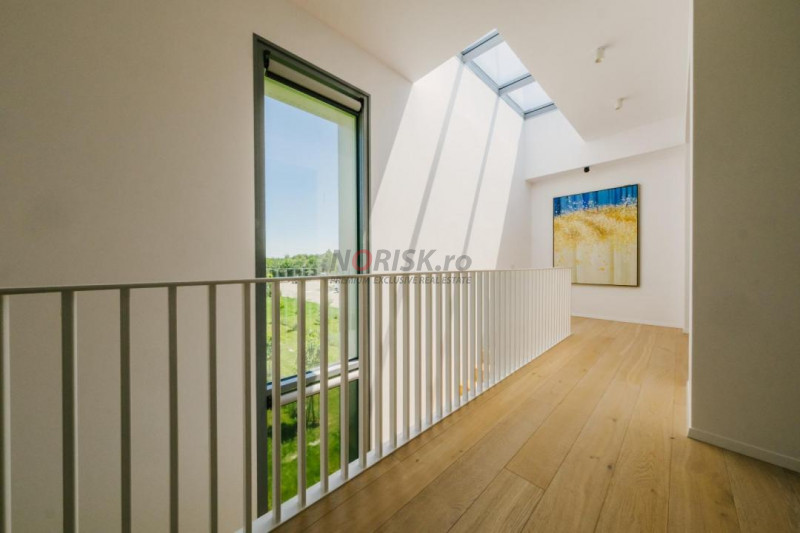 Comunitate exclusivistă - vilă modernă în mijlocul naturii