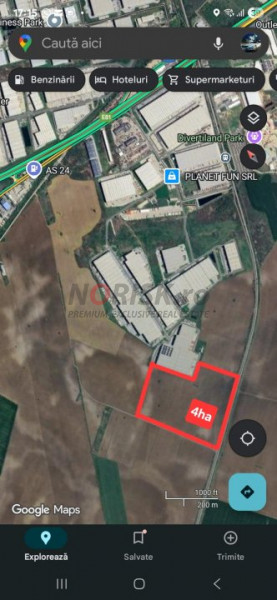 Terenuri Ciorogarla - 500mp -> 7.500mp -> 4 Ha