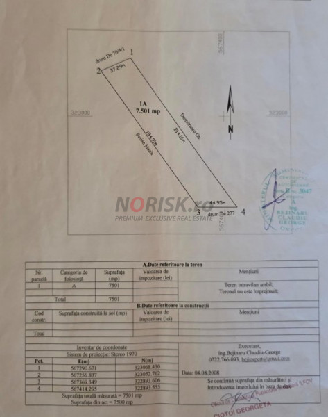 Terenuri Ciorogarla - 500mp -> 7.500mp -> 4 Ha