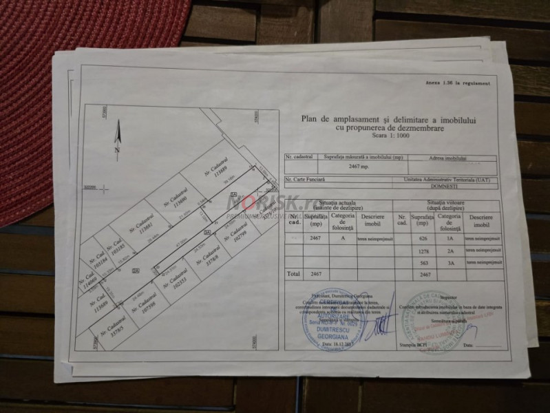 Terenuri Domnesti - 500mp -> 4 Ha