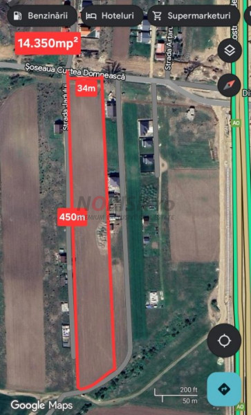 Terenuri Domnesti - 500mp -> 4 Ha