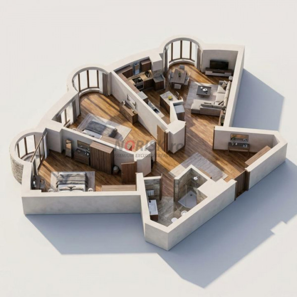 Decebal District Jewel | 3 Camere Iconic, Alba Iulia