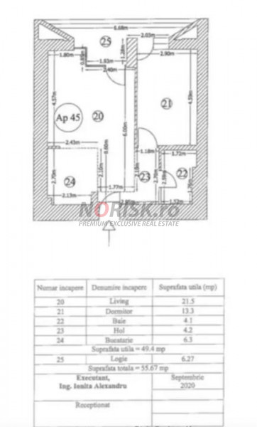 2 Camere Premium | Floreasca | 2020 | 55 MP | 0% Comision 